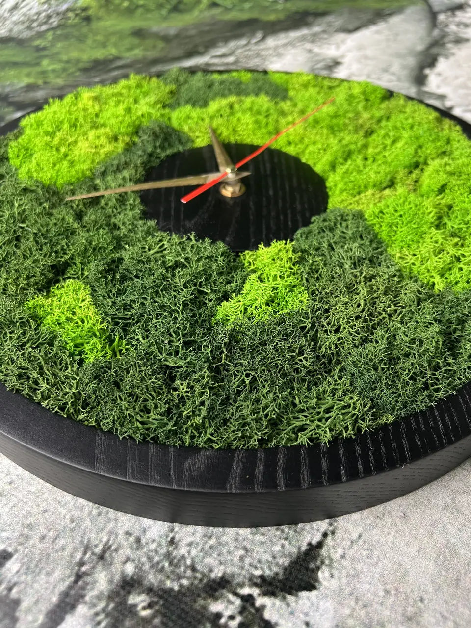 Wood Wall Clocks with natural forest inspired design