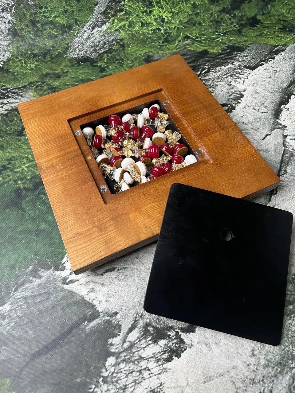 Decorative luxury chess set for collectors