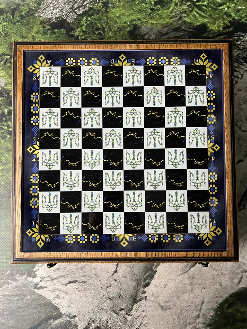 Decorative Glass Chess Set for collectors